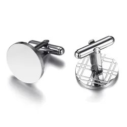 Ruostumaton teräs Cufflinks