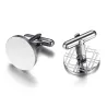Ruostumaton teräs Cufflinks