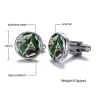 Camouflage Round Cufflinks Näytä tarkat tiedot
