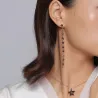 Asymmetrie Star String Long Ohrringe
