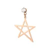 Asymmetrie Star String Long Ohrringe