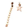 Asymmetrie Star String Long Ohrringe