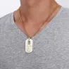 Removable Egyptian Ankh cross pendant stainless steel necklace
