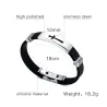 Ruostumaton teräs Buckle Bracelet