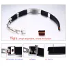 Pulseira de fivela de aço inoxidável