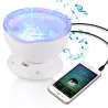 Ocean-aallot - tähtitaivas - USB LED Night Light - projektori