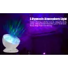 Ocean-aallot - tähtitaivas - USB LED Night Light - projektori
