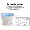 Ocean-aallot - tähtitaivas - USB LED Night Light - projektori