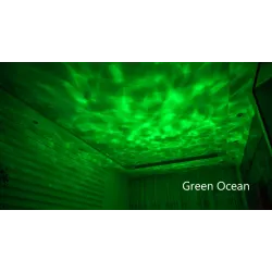 Ocean-aallot - tähtitaivas - USB LED Night Light - projektori