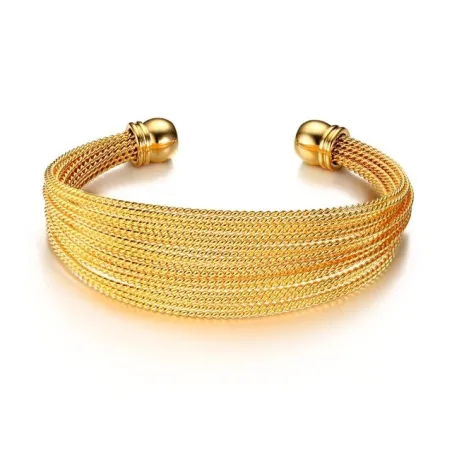 Monikerroksinen Cuff Bracelet
