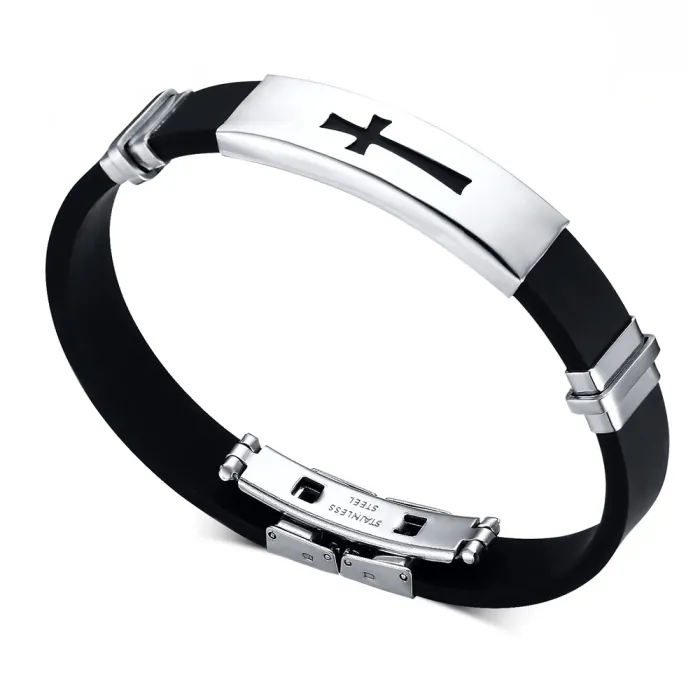 Ruostumaton teräs Buckle Bracelet
