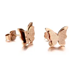 AretesMariposa pequeña - pendientes de stud