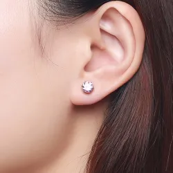 Shiny Crystal Stud Small Ohrringe