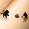 PendientesPendientes Black Nail Stud Unisex