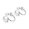 Boucles d'oreilles double perle
