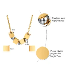 Squares & Balls Stylish Jewellery Set