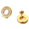 Set gioielli in oro strass