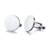 Ruostumaton teräs Cufflinks