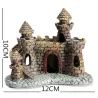 Kala Tank Aquarium Resinin linna Tower Ornament