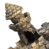 Kala Tank Aquarium Resinin linna Tower Ornament