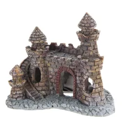 Kala Tank Aquarium Resinin linna Tower Ornament
