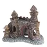 Kala Tank Aquarium Resinin linna Tower Ornament