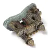 Kala Tank Aquarium Resinin linna Tower Ornament