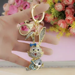 Gold & Crystal Bunny Babbit Näytä tarkat tiedot