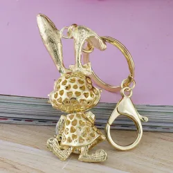 Gold & Crystal Bunny Babbit Näytä tarkat tiedot