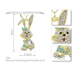 Gold & Crystal Bunny Babbit Näytä tarkat tiedot