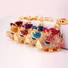 Porte-clés Crystal porc