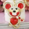 Crystal Mouse Keychain Keyring Näytä tarkat tiedot