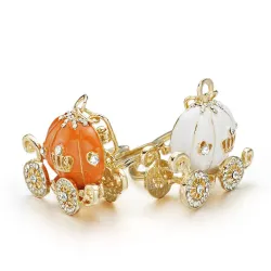 Crystal pumpkin - kuljettaja - keychain