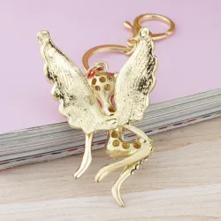 Crystal Catwoman ja Keychain Keyring