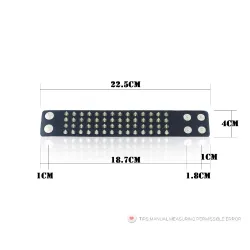 4 Row Rivet Stud Leather Bracelet Unisex