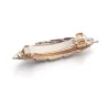 Fashion Metal Leaf muokkaa hiustenleipää Crystal Hairpin