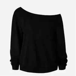 Punaiset suuret huulet - plus size sweat shirt - off olkapää pullover