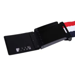 CinturónModa Inglaterra estilo lienzo Belt Unisex