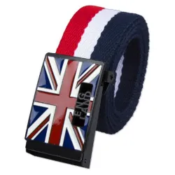 CinturónModa Inglaterra estilo lienzo Belt Unisex