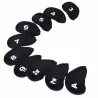 Set de protection de la tête de golf 10pcs