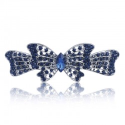 Bowknot Butterfly Crystal Hair Clip Hairpin