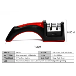 Professionelle Diamant Wolfram Stahl Carbid Keramik Messer Sharpener