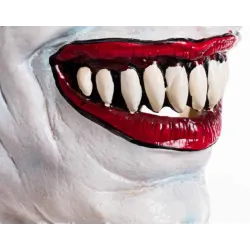 Angry clown full ansikte latex mask - Halloween - fest - karnaval
