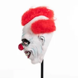Angry Clown full face latex mask - Halloween -juhlat