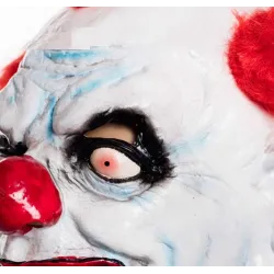 Angry clown full ansikte latex mask - Halloween - fest - karnaval