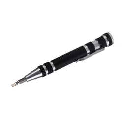 8 i 1 Aluminiumlegering Pen Style Multi-Tool Screwdriver Set