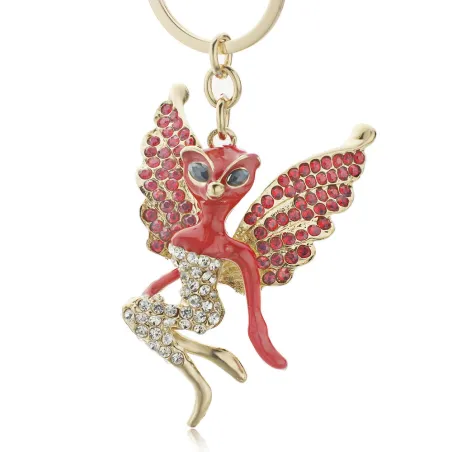 Crystal Catwoman ja Keychain Keyring