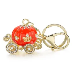 Crystal pumpa - vagn - keychain