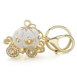 Crystal pumpa - vagn - keychain