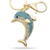 Dauphin cristal - keyring